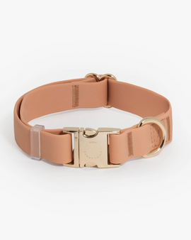 Chai Brown Waterproof Dog Collar