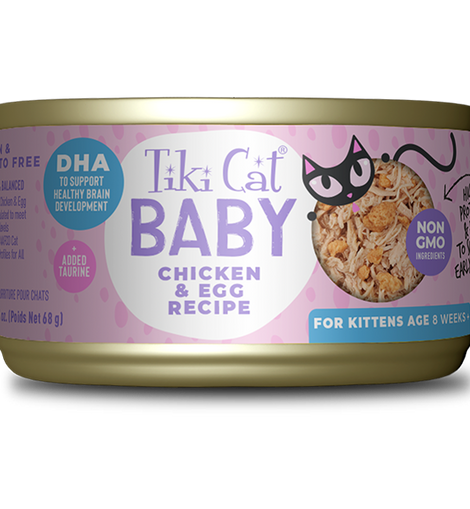 Tiki Cat Baby Chicken & Egg Recipe