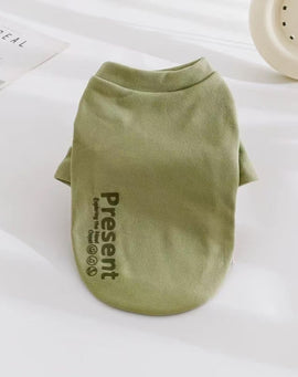 Letter Print Base Shirt