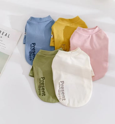 Letter Print Base Shirt