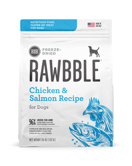 BIXBI Rawbble Chicken & Salmon Recipe for Dogs 340g