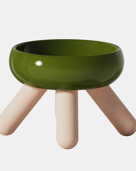 Ceramic Elevated Food Bowl