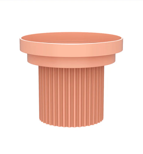 Purrre Teeth Party Bowl - Coral Pink