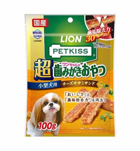 Lion Petkiss Cheese Chicken Dental Stick